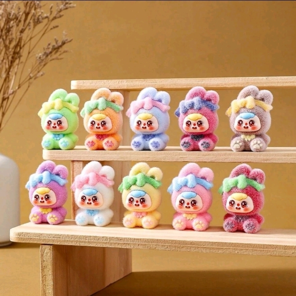 3pcs Cute Colorful Pom Pom Decor, Desk Ornament